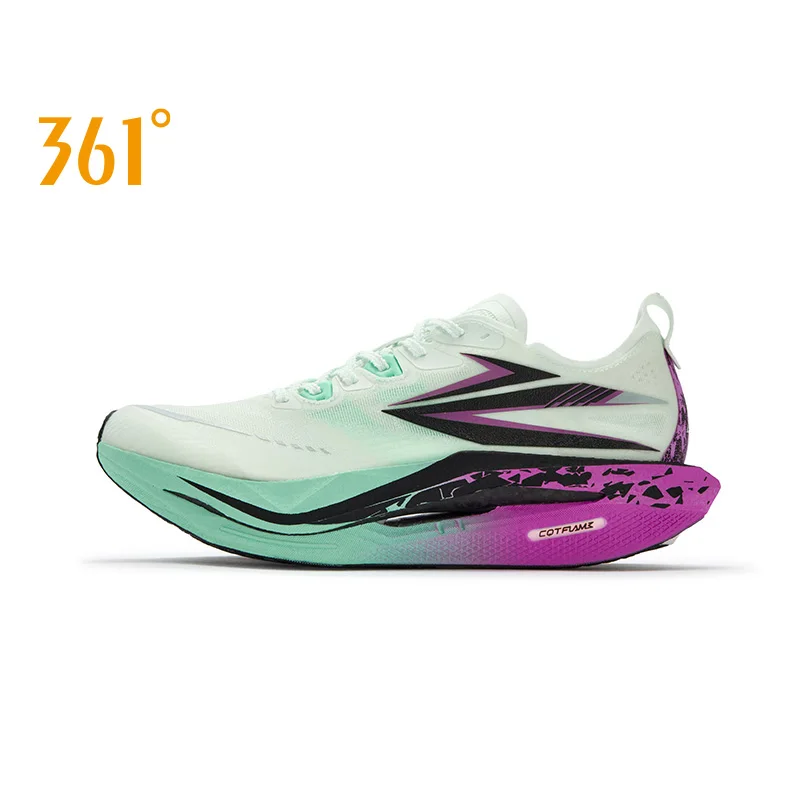 

Мужские кроссовки Flame 5, 361 градус, дышащие, устойчивые, с углеродистой пластиной, прочные мужские кроссовки для марафона, 672612213