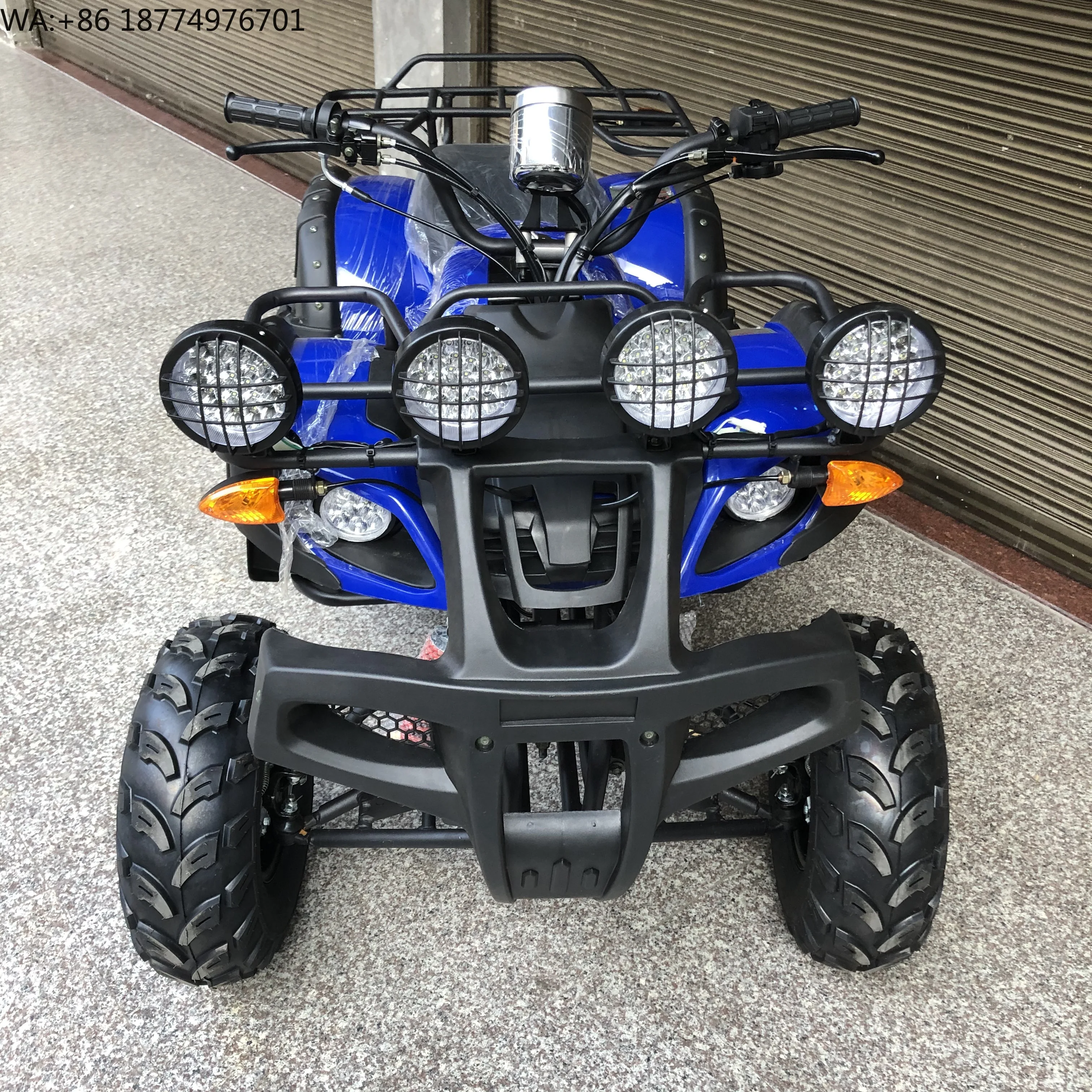Electric Eco-Friendly Quad 48V Zero Noise for Resort Campus Patrol Duty ATV 200cc