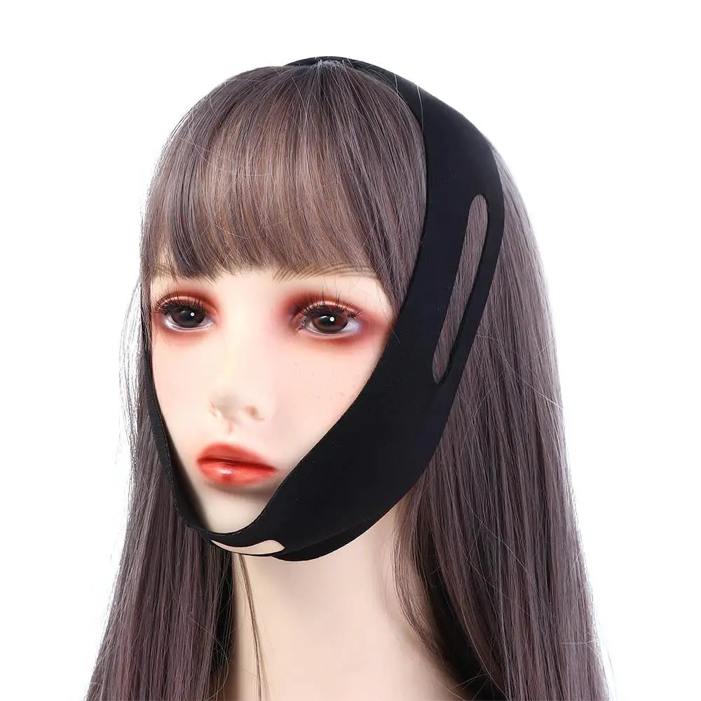 Adjustable Elastic Sleeping Beauty tool V Face Belt Facial Shaping Anti Snoring Strap Face Slimming Bandage Cheek Lift Up