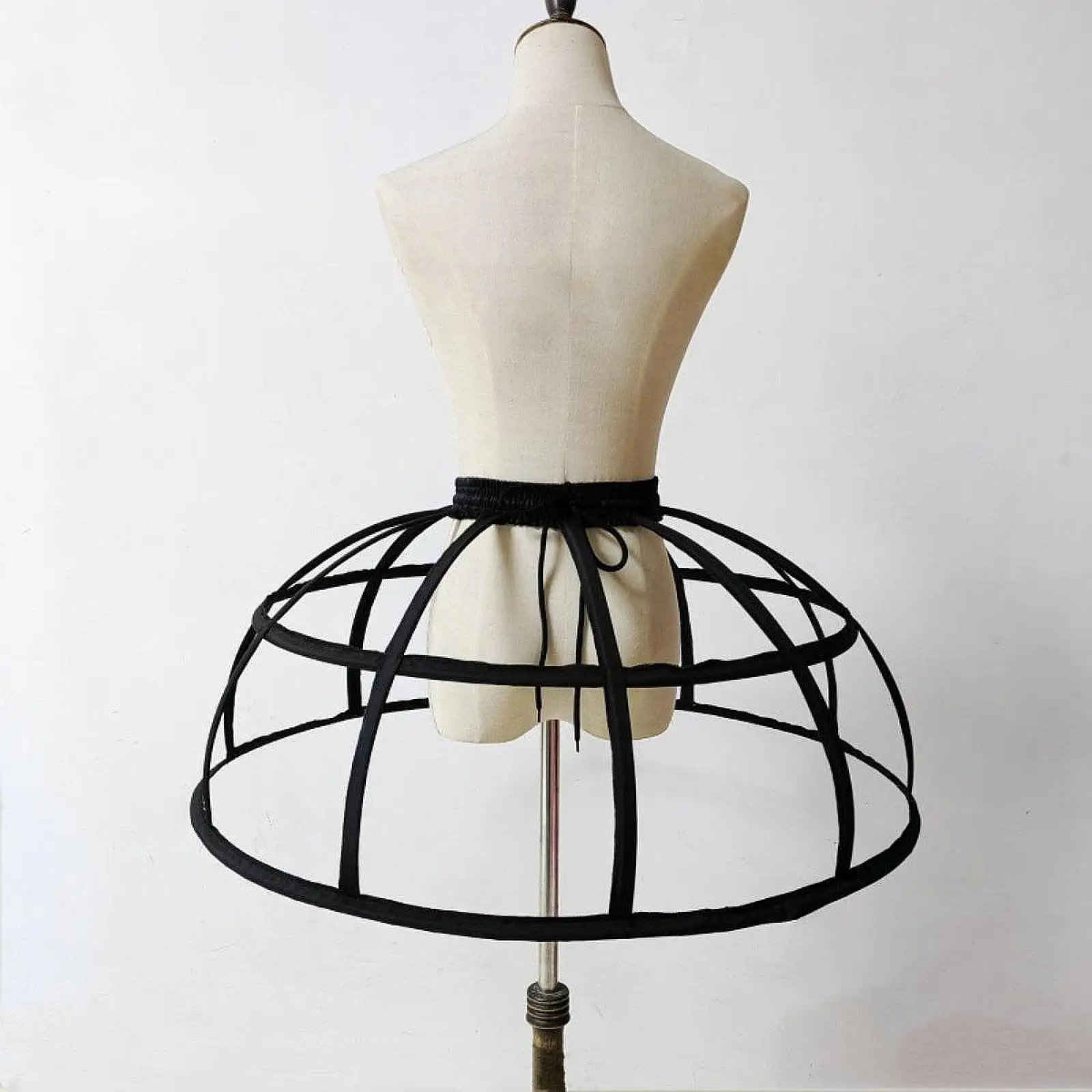 

Женская кринолиновая нижняя юбка, корзина, нижняя юбка в стиле Лолиты, кринолиновая нижняя юбка с эластичным поясом для выпускного платья, платье для косплея