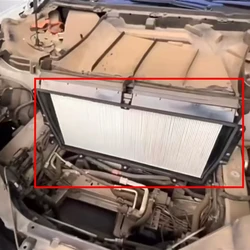 Filtro aria abitacolo esterno muslimaur per Tesla Model S 2016 2017 2018 2019 2020 2021