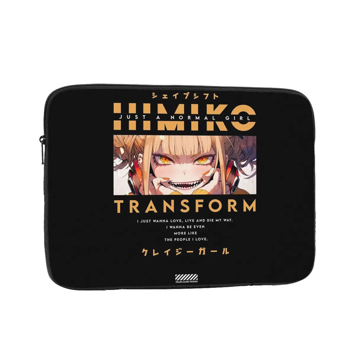 

Himiko Toga Boku No My Hero Academia Notebook Laptop Bag Case Pouch Notebook Sleeve Cover Bag Tablet Shockproof Case Bag
