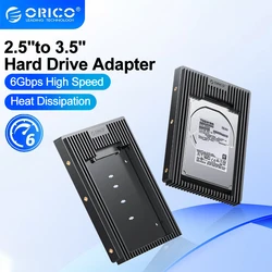 ORICO M.2 Case Hard Drive Caddy Adapter 2.5 SATA MSATA NGFF To 3.5 Internal Drive Bay SD Converter Mounting Bracket Caddy for Pc