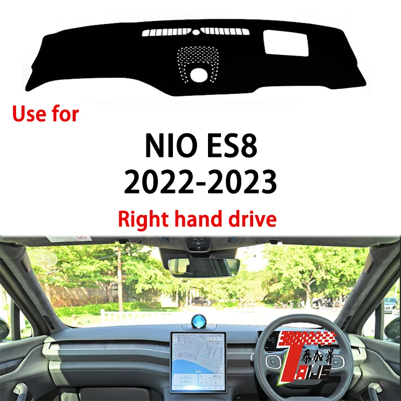 

TAIJS factory Flannel right-hand drive Car dashboard cover for NIO ES8 2022-2023 Right-hand drive