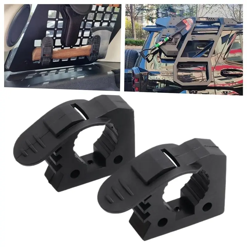 DT35BG 8 Quick Release Rubber Clamps for Heavy Duty Shovel Holder for Truck for Securing Tools 1