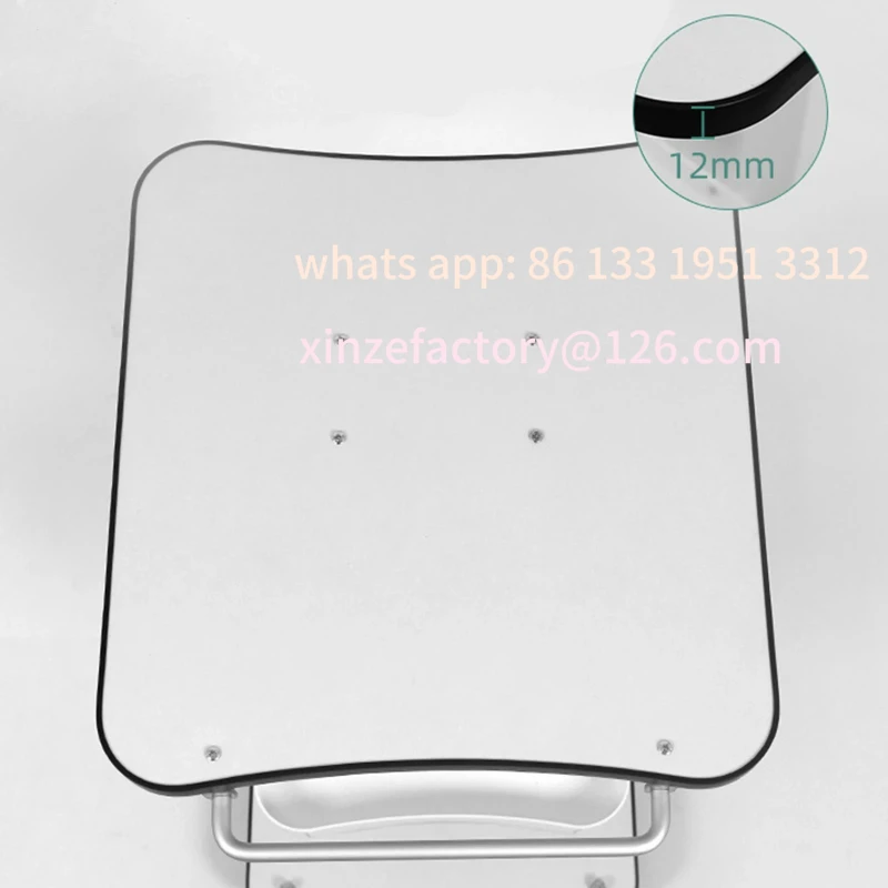 تخصيص 3 الطبقة الجمال المتداول عربة 360 درجة الدورية المهنية المحمولة صالون حلاقة المتداول عربة عربة التجميل #6