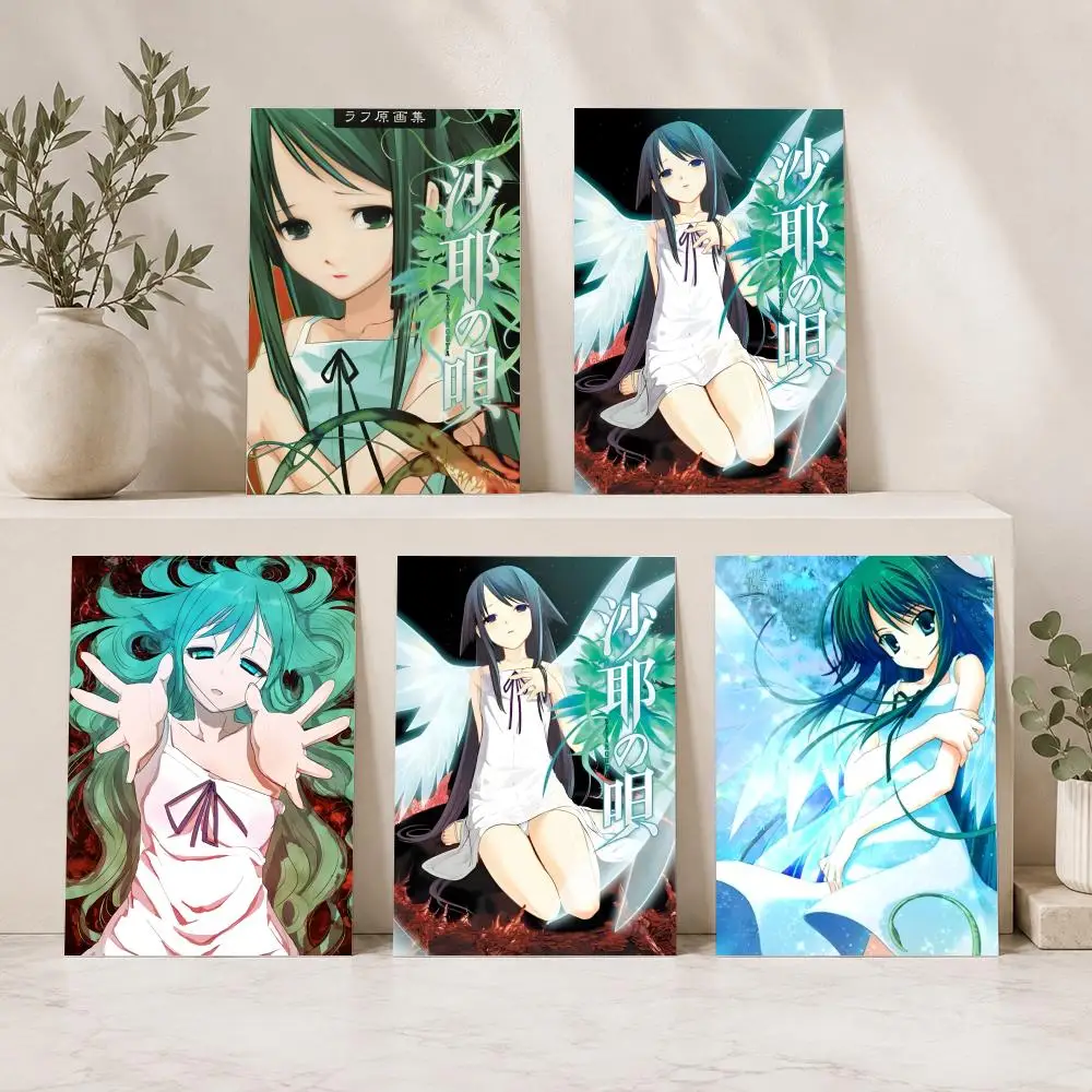 S-Saya No Uta Anime Painting Calligraphy Modern Canvas Wall Art for Bedroom & Living Room | Home Decor Gift