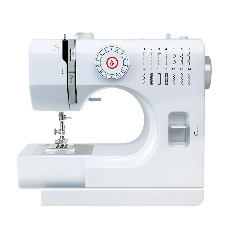 Double Multifunctional Sewing Machine Youlijia 728 Desktop Electric Mini Portable Sewing Machine Clothes Car