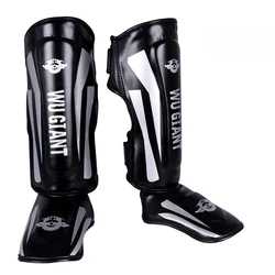 ATIONS Guard Sanda Fighter Thai Boxing Gastronomie avec Parker Back and Shin Protection, Entraînement d'arts martiaux, Épaississement du genou