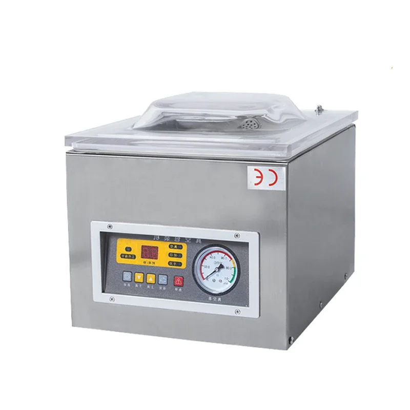 260C Commercial Rice Brick Bayberry Cooked Food Vacuum Food Sealing 220V/380V Dry And Wet Dual-Use Vacuum Packaging Machine