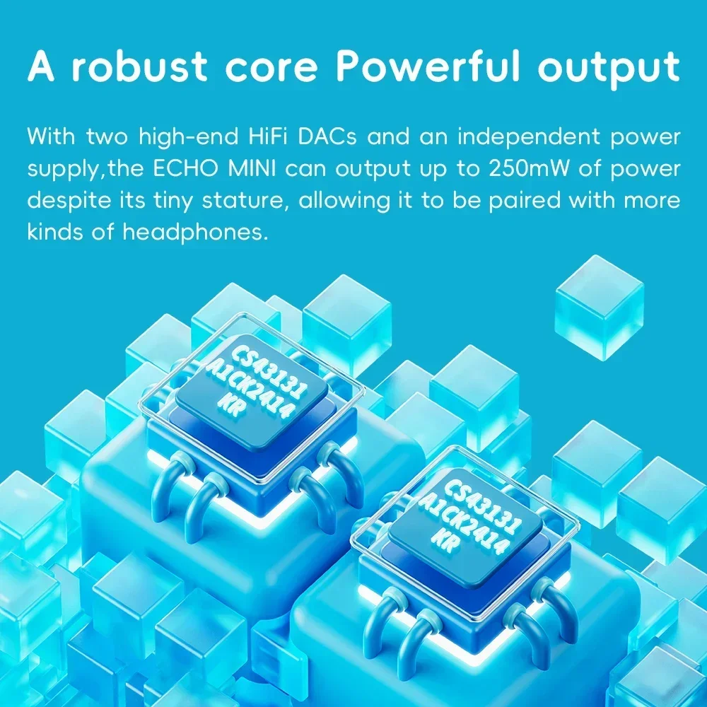 EAEY Mini Portable HiFi Bluetooth Player – 20H Battery, Customizable Sound & Lossless Music Support