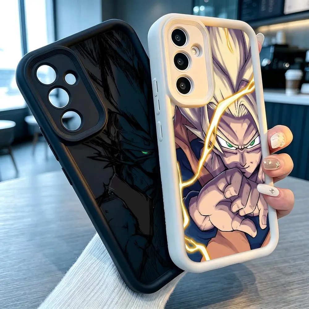 Phone Case For Samsung A13 A14 A16 A17 A22 A23 A25 A26 A27 A32 A33 A36 A52 A53 A54 A55 A56 A57 Anime D-Dragon Ball Super Saiyan