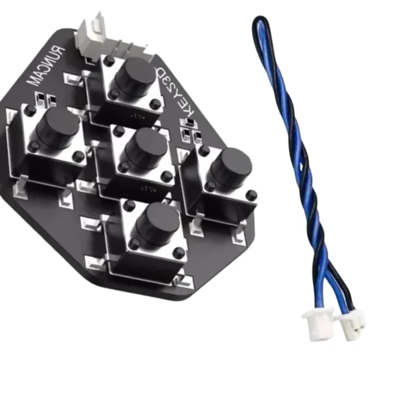 RunCam Key Board W/ 1.25mm 2pin FPV Silicone Cable for Micro Sparrow Swift 2 Eagle  Camera Replace Spare Part Accs