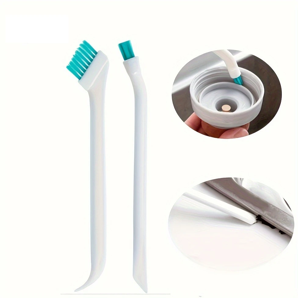 Kitchen Cleaning Brush Set, 2 Counts/set Multifunctional Kitchen Seam Cleaning Brush, Manual Cleaning Tool for Home Kitchen Bath