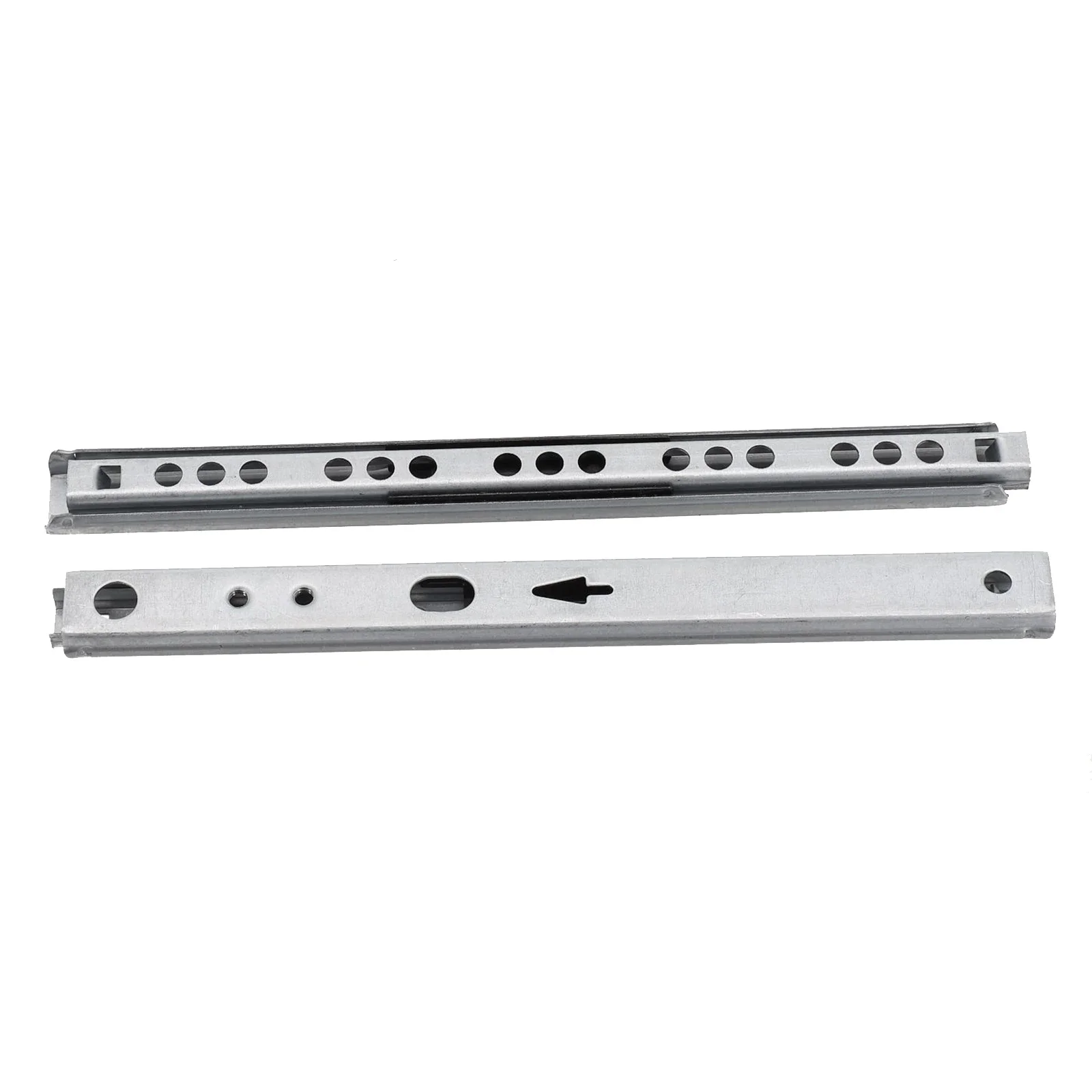 2PCS 8/10/13/16 Inch Kitchen Cupboard Drawer Slides Furniture Guide Rail Full Extension Parts Hardware Accessories