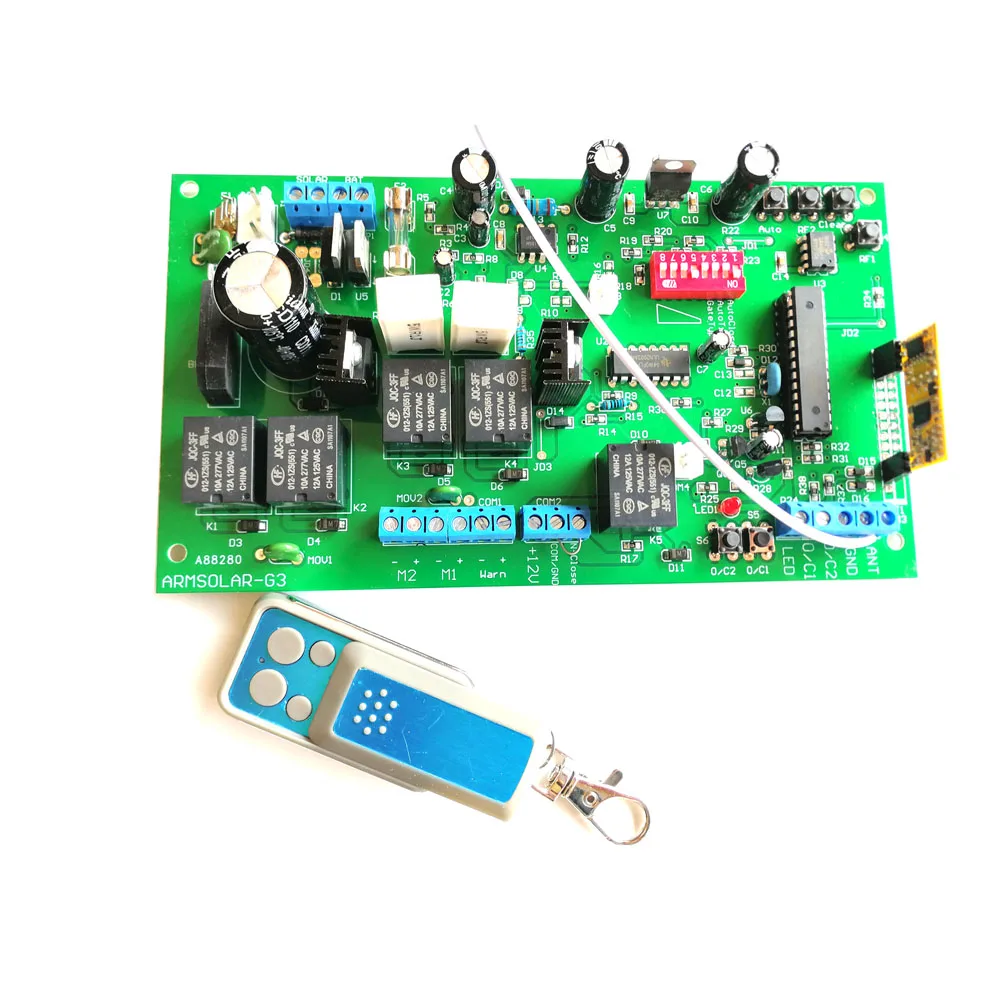 150kg automatic swing gate opener motor operator circuit board electronic card controller compatible with Avidsen Extel Thomson