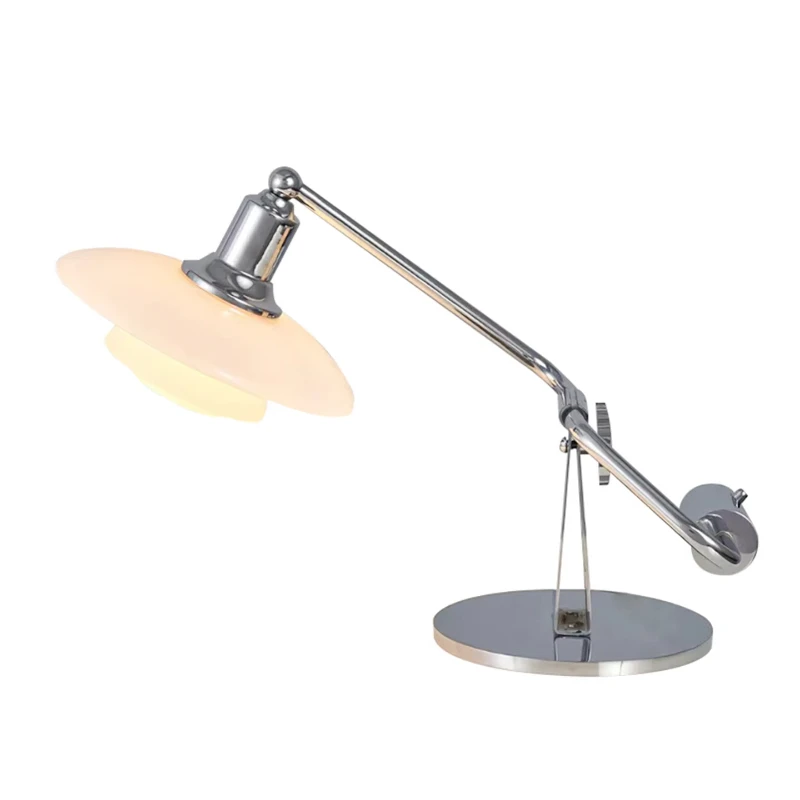 Danish classic medieval desk piano lamp retro design bedroom bedside adjustable glass desk lamp