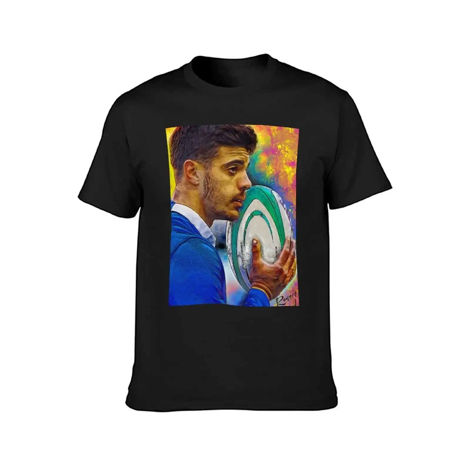 ?Romain Ntamack? Art? T-Shirt graphic shirts sports fans plain sweat shirts, men