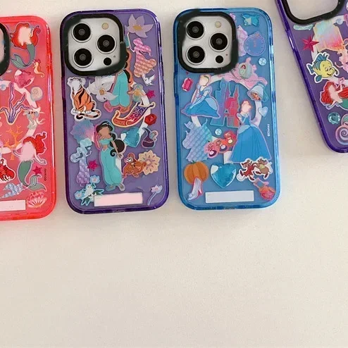 MagSafe Acrylic Cartoon Fish Girl Phone Case Cover for IPhone 12 13 14 15 Pro Max Case for IPhone 15 Pro Max