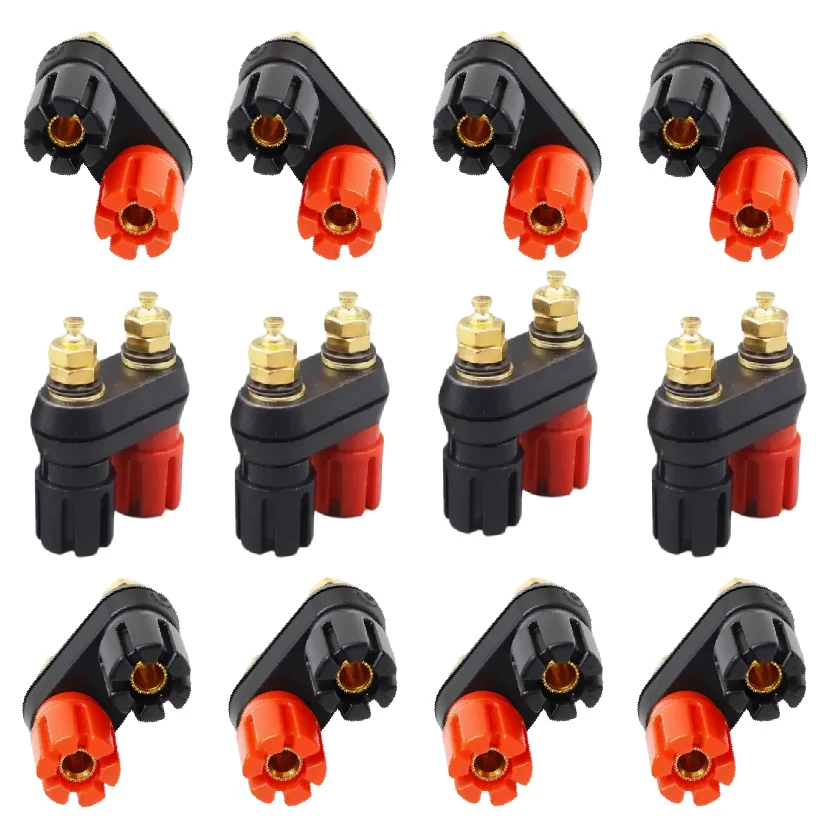 

Двойной разъем типа «банан» Пара клемм, соединительный штекер динамика