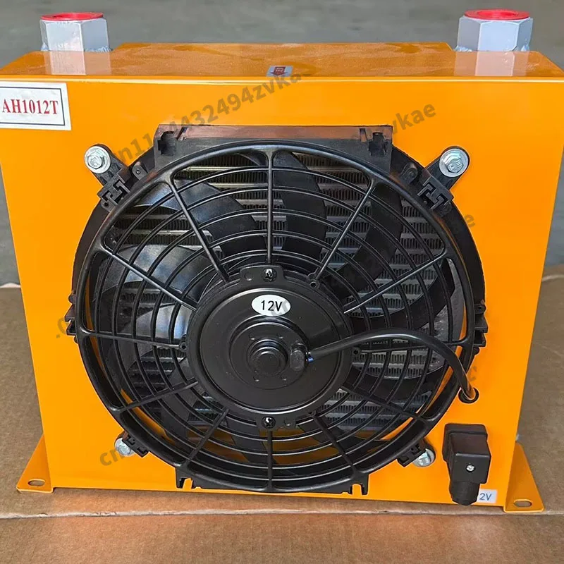 plate wire - hydraulic aluminum oil cooler 100l/minAF series AH1012T hydraulic air cooler air cooling oil radiator