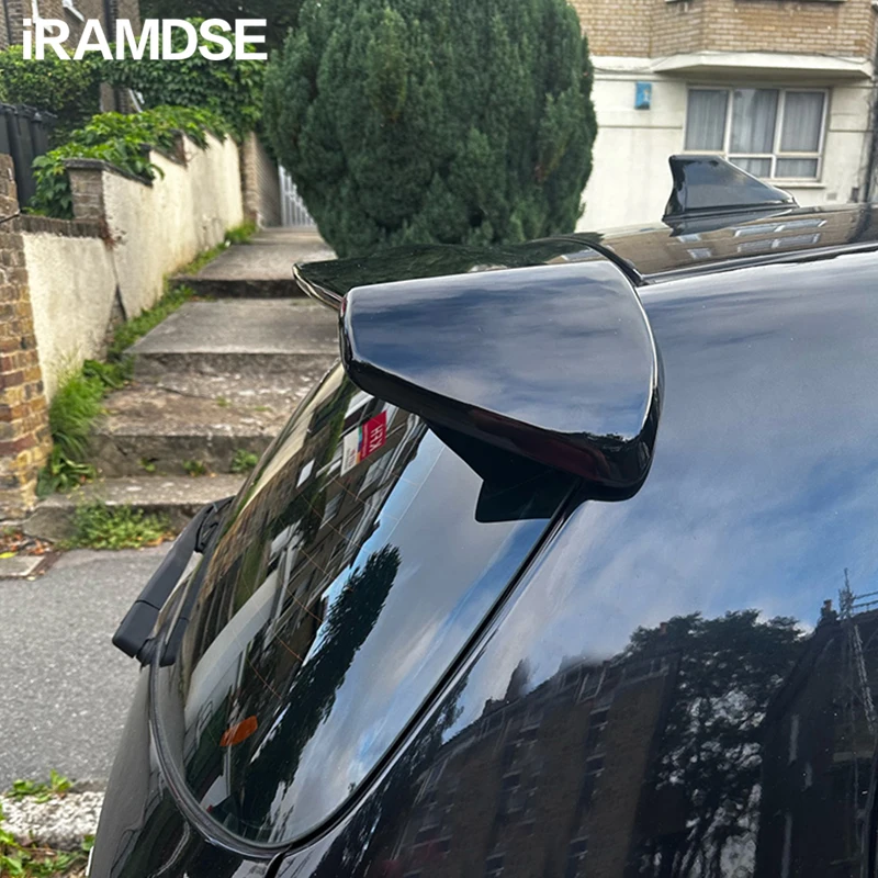 Gloss Black Spoiler for Toyota Yaris Hatchback 2008 09 10 11 12 13 Rear Boot Ducktail Wing Decoration Accessories