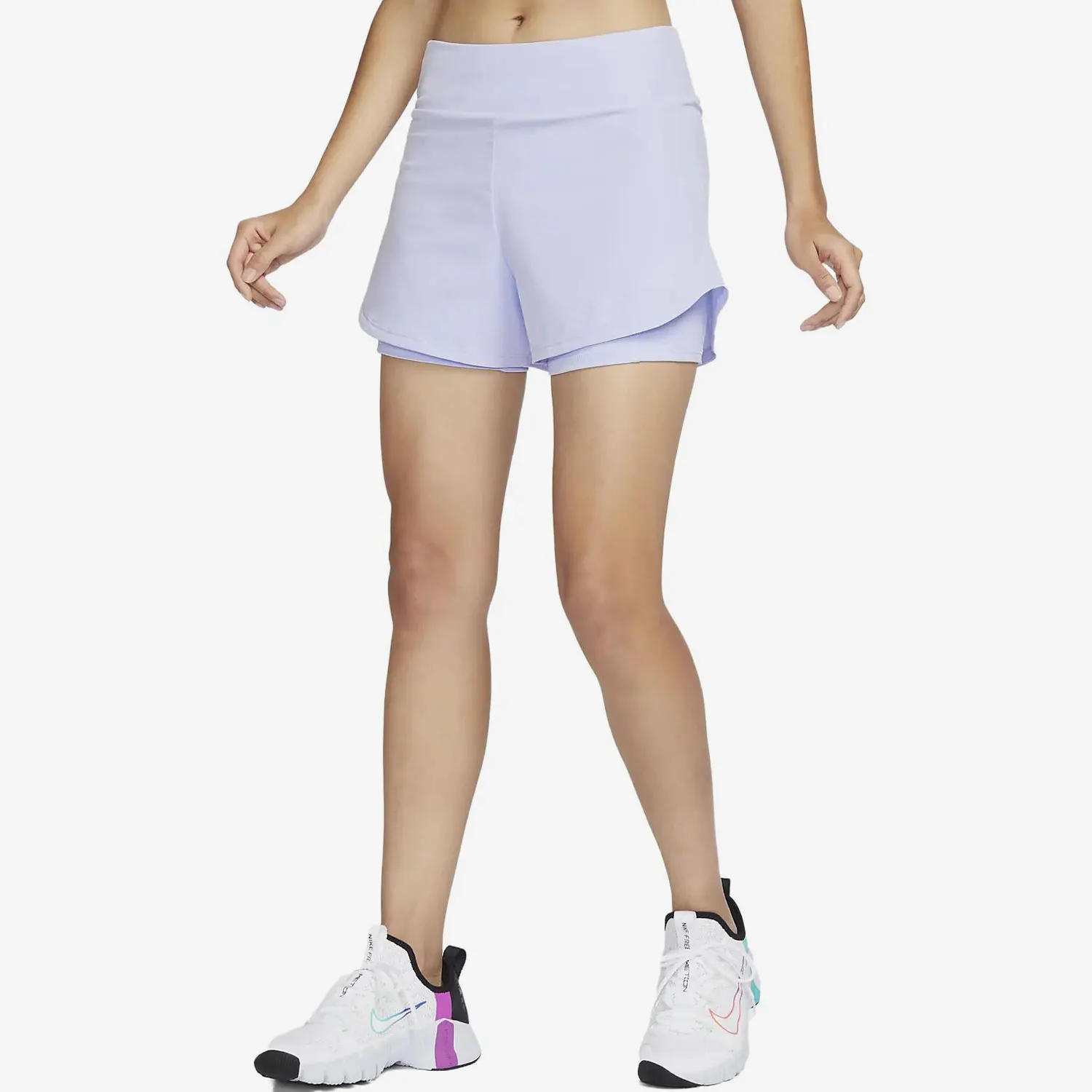 

Nike Authentic Summer Comfort Training Breathable Women's Sports Leisure Shorts DX6023-536