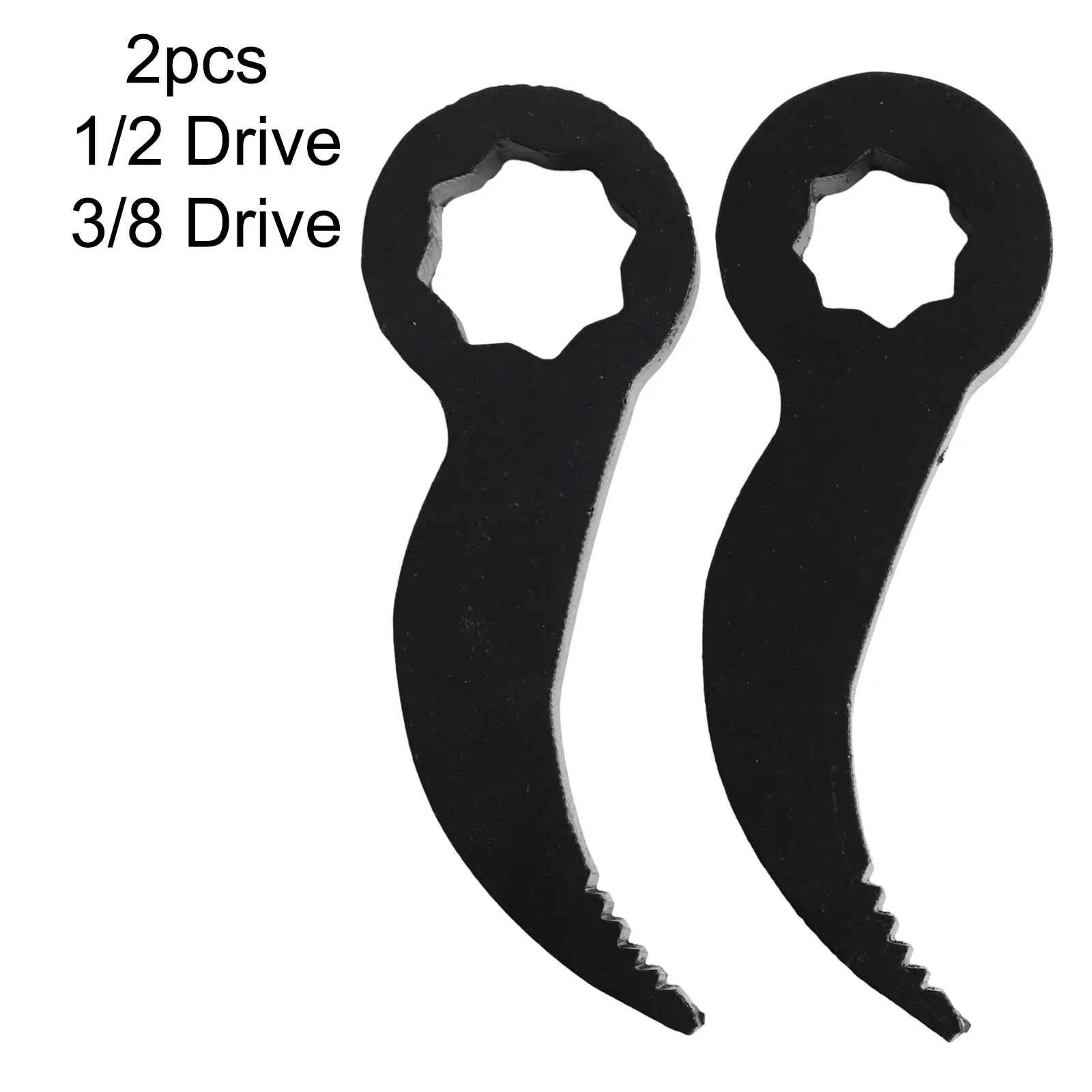 

1 2 Inch Drive Pry Bar Wrench Adapter 14mm Size Black Color Breaker Bar Compatible Dual Drive Breaker Bar Accessory