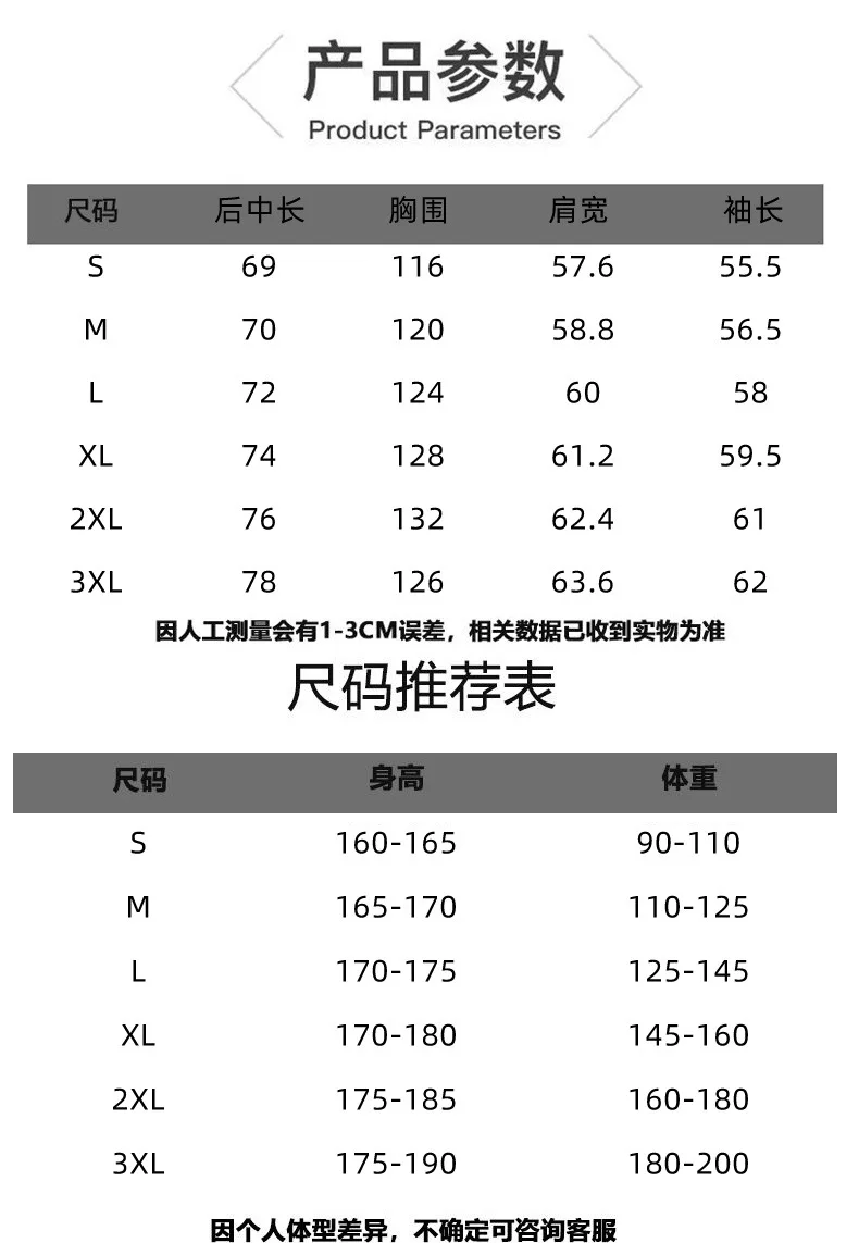Men's Winter Thickened Cotton-Padded Jacket with Fleece Warm Cold-Proof 2025 Trendy Cotton-Padded Coat for Men