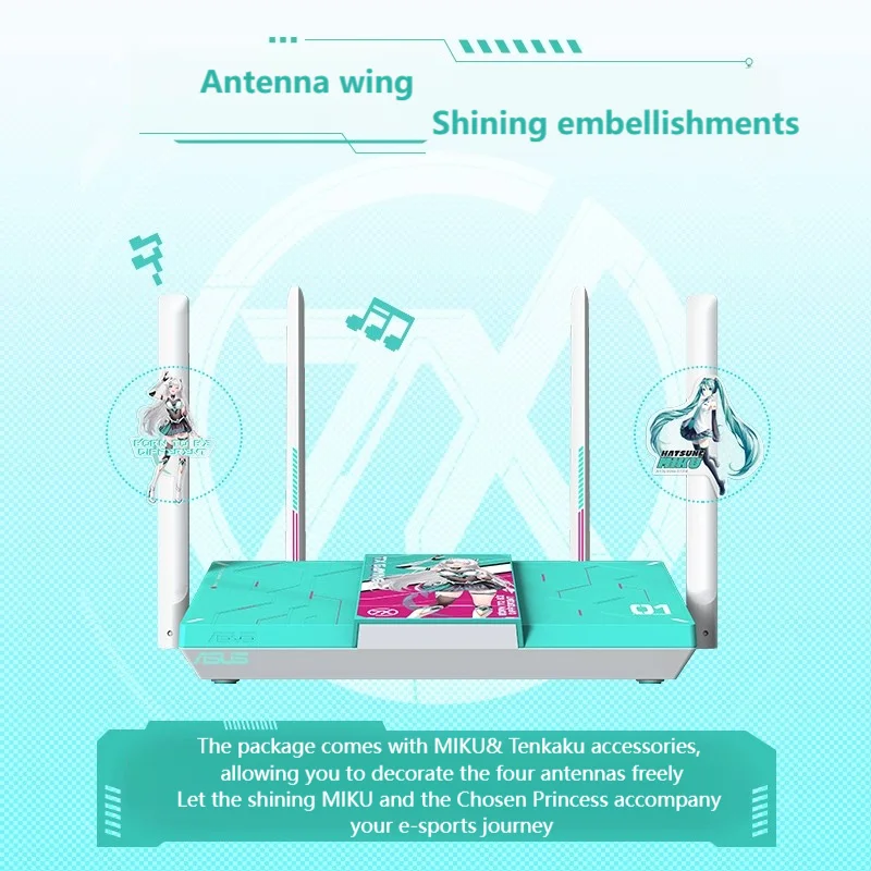 ASUS AiMesh with the RE-BE57 Hatsune Miku Edition: Real-World