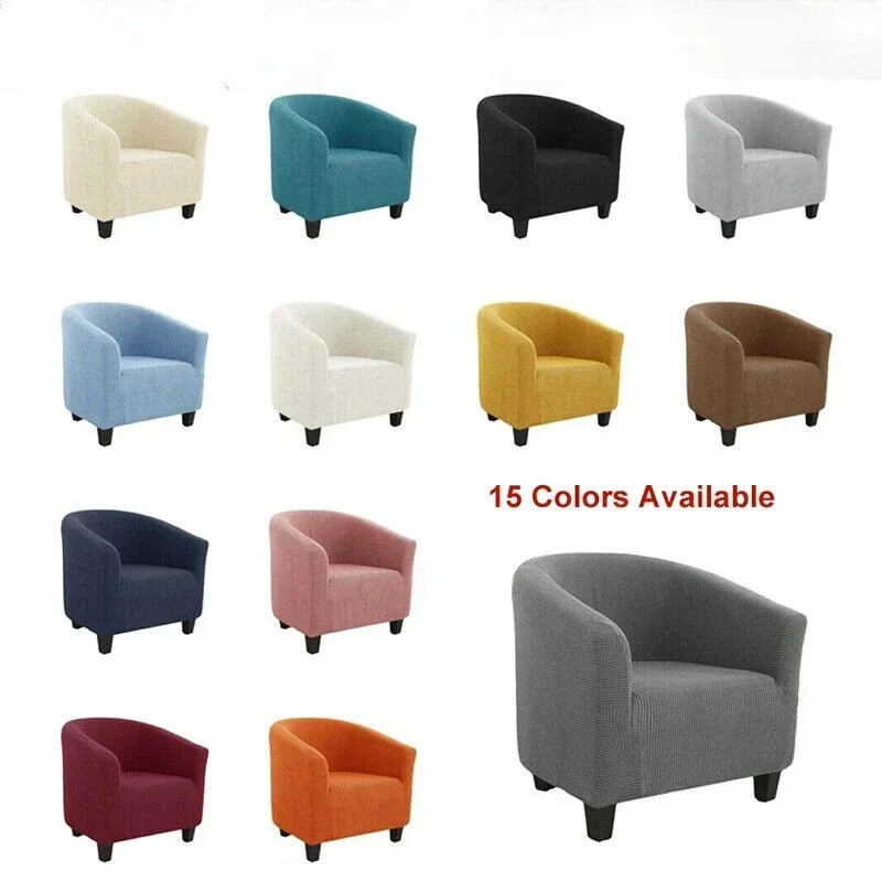 Elastische Stretch Wanne Stuhl Abdeckung Sessel Sitz Sofa Haut Abdeckungen Volle Schonbezug Sitzbezüge Bürostuhl Stuhl Abdeckungen Hochzeit