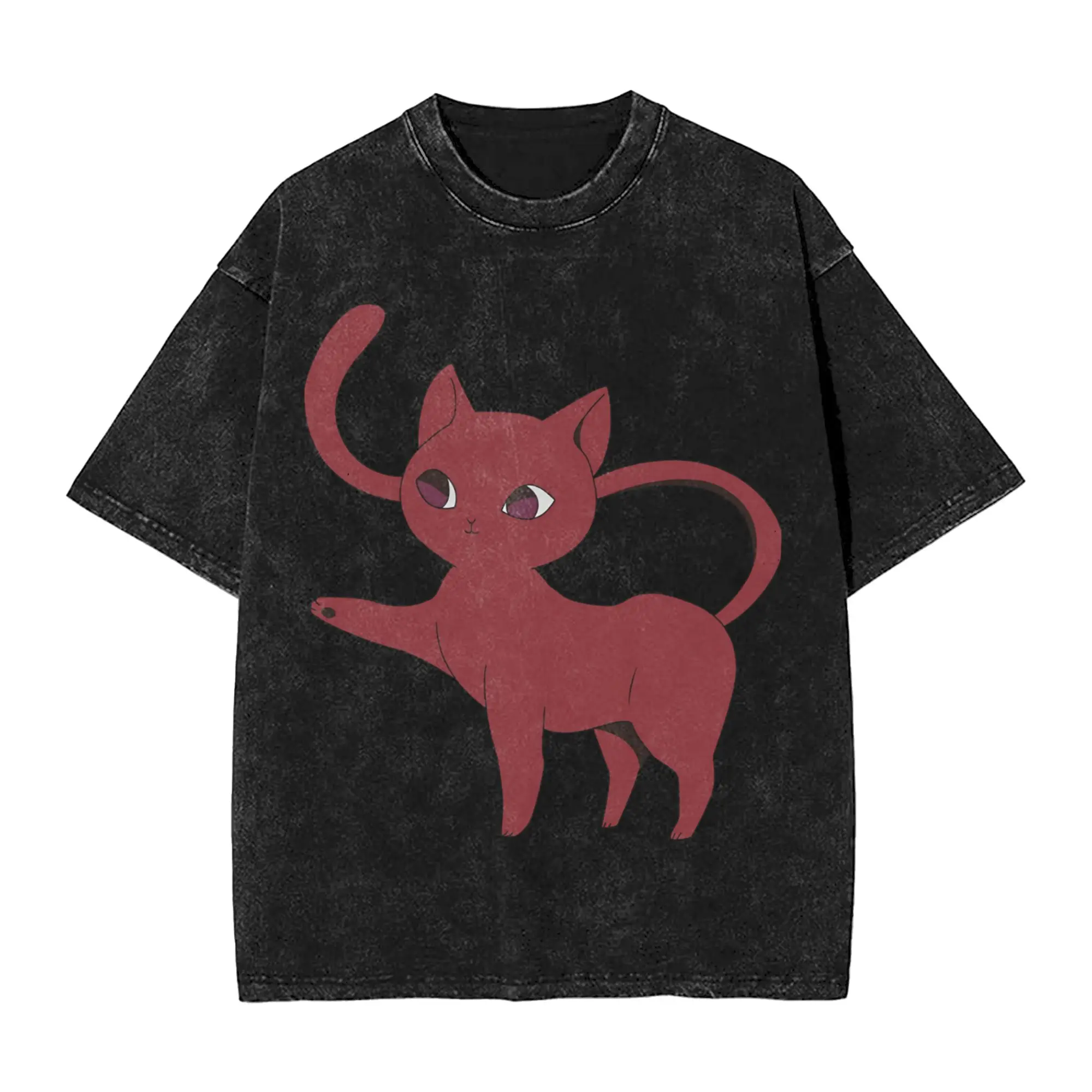 Rouge Black Anime Clover T Shirts Men 100% Cotton Casual T-Shirt Round Neck  Tee Shirt Short Sleeve Tops Gift
