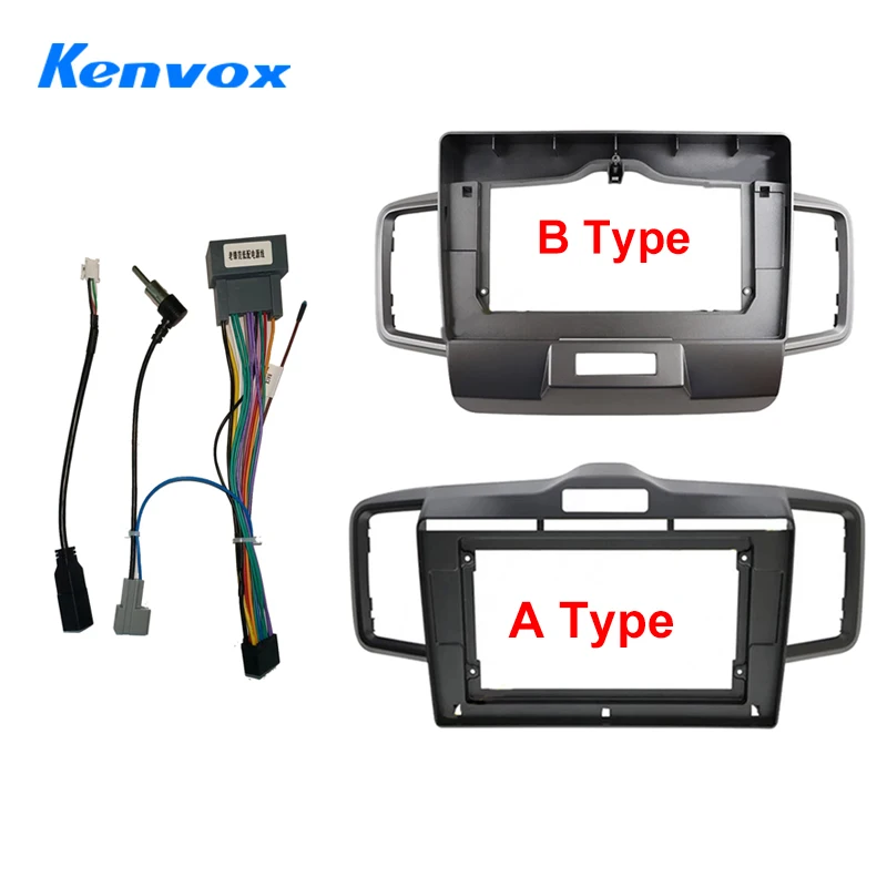 For Honda Freed 2011 2014 Android Car Radio Installation Fascia Frame Multimedia Player Panel Dash Mount Kit