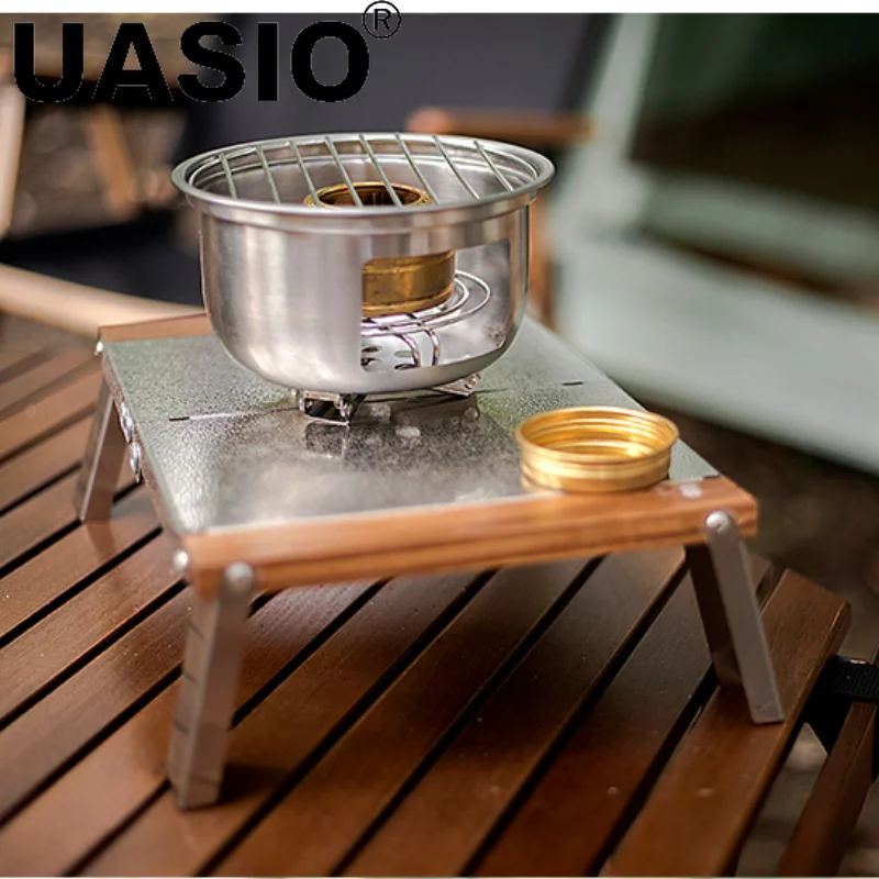 Camping FireWood Heater Portable 401Stainless Steel Stove Tourist Burner Cooker Outdoor Survival Trekking Hiking Picnic Supplies