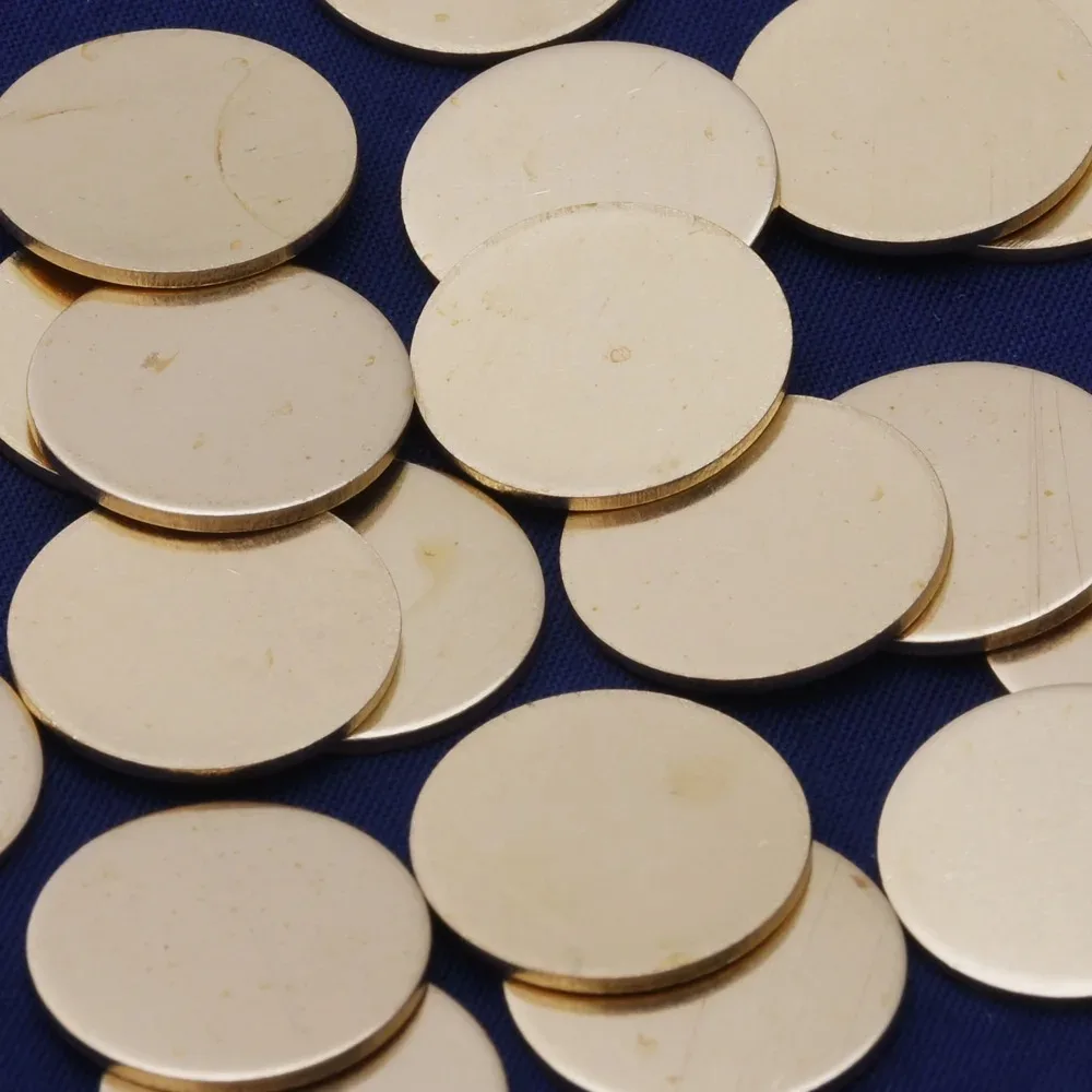 

20pcs 12mm Brass Round Disc Stamping Blanks,Jewelry Findings Supplies,tibetara®,Raw Charms,Stamping Tag,Metal Rounds