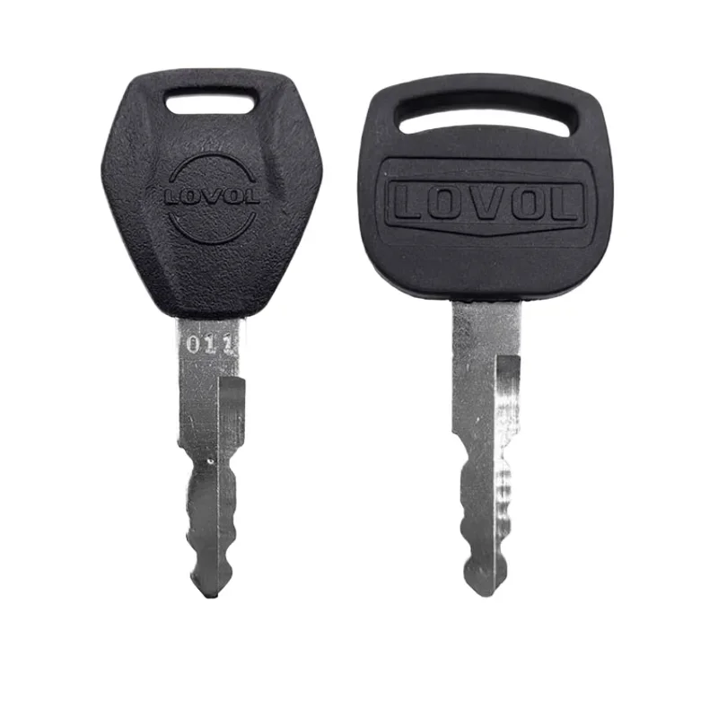 

For Lovol FR60 75 80 130 150 260 220 210 300 New ignition key excavator accessories