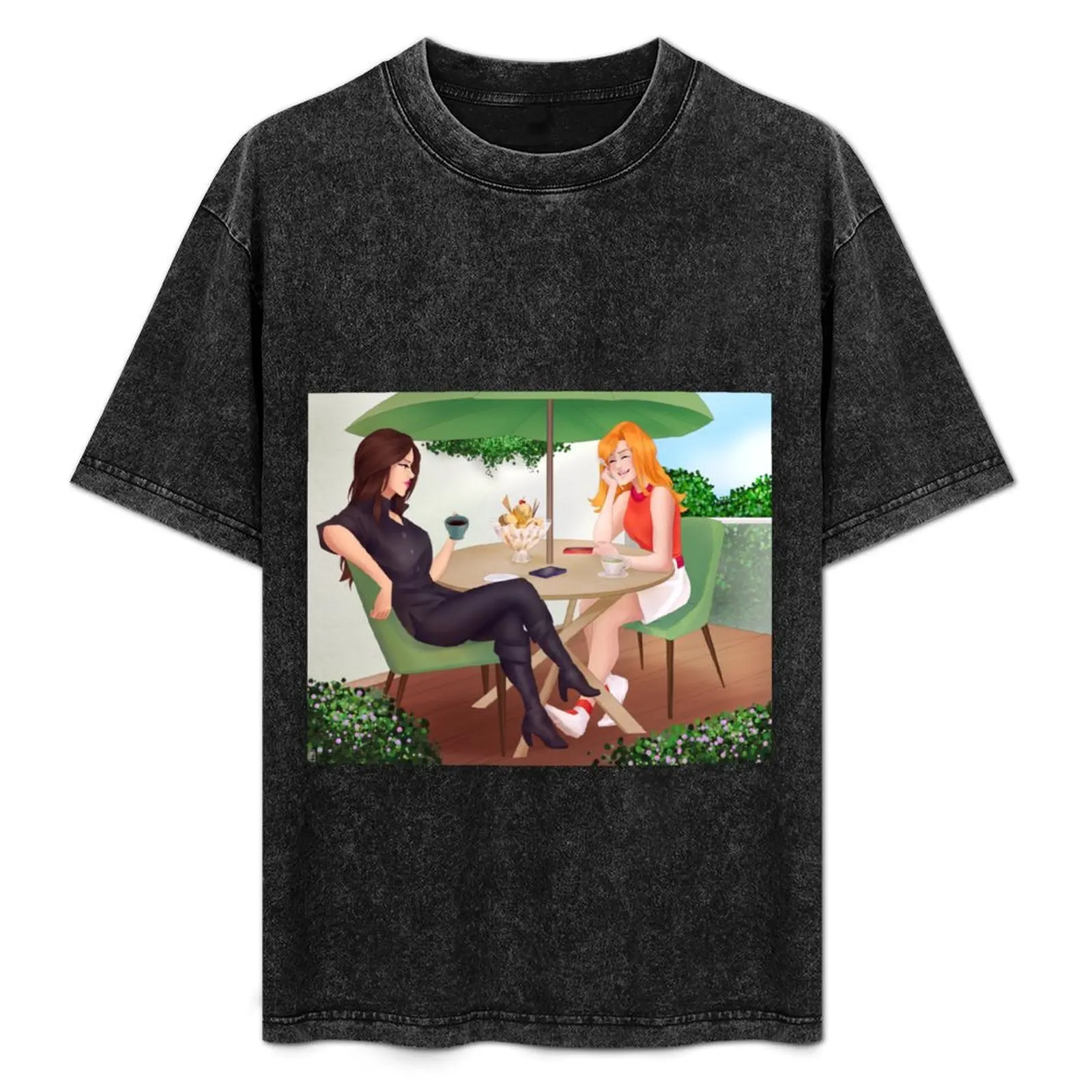 

Vanessa and Candace T-Shirt Breathable Gym Short Sleeve T-Shirt