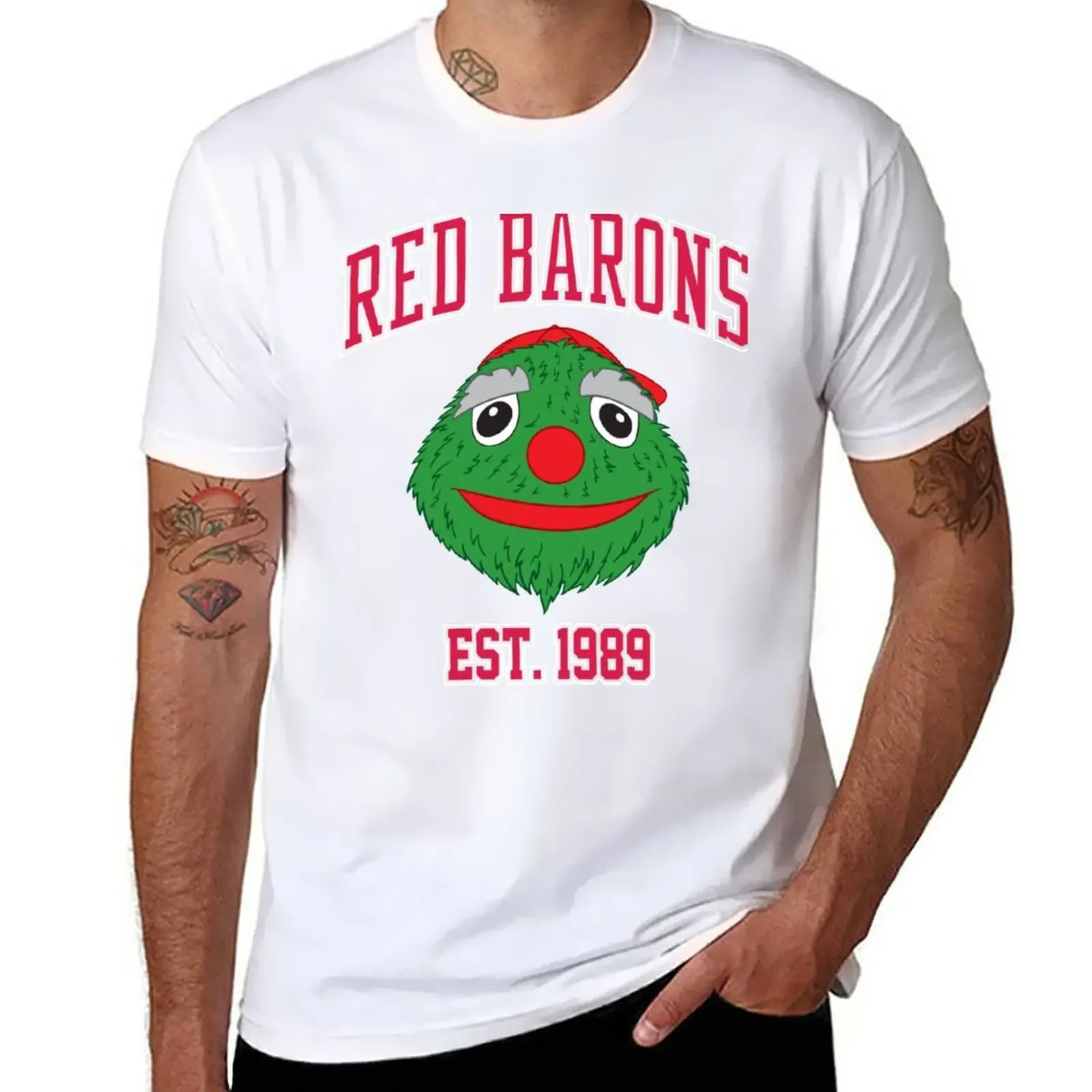 Scranton/Wilkes-Barre Red Barons T-Shirt cute tops plus size tops Short sleeve tee mens graphic t-shirts big and tall