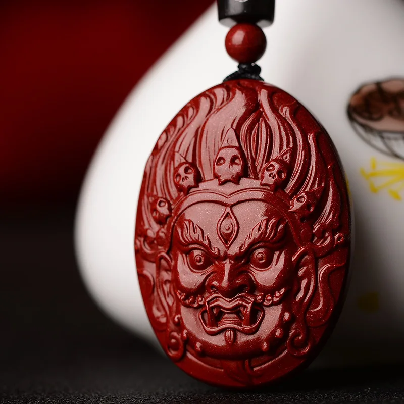 Tianshi Zhong Kui Men's and Women'sPendant Domineering Male Guardian Ornament Necklace Anci