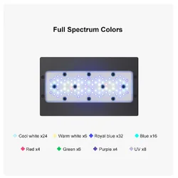 A8se A8S A8 PRO Smart Full Spectrum 215W WiFi APP Programmable Saltwater Aquarium Coral Reef LED Light