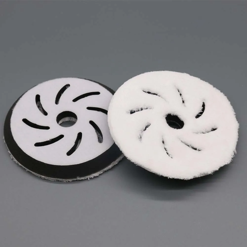 2022 New High Quality 5 Inch Auto Microfiber Polishing Cutting Pad Car Detailing Buffing Wheel Durable Microfiber Polishing