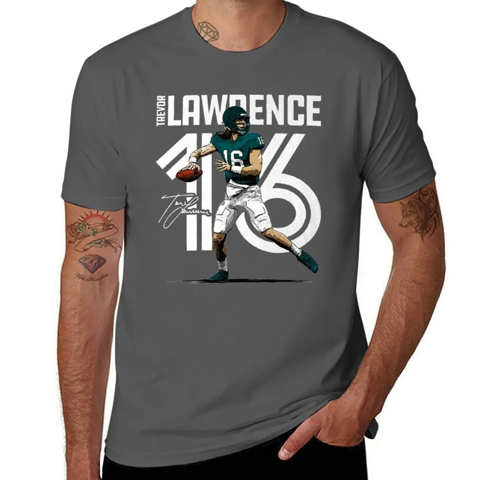 

Trevor Lawrence T-Shirt Big and Tall Casual T-Shirt