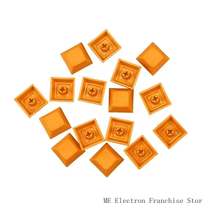 T5EA PBT Keycaps Mixded Color Keycaps 100pcs PBT Through Keyset 1U DSA Profile