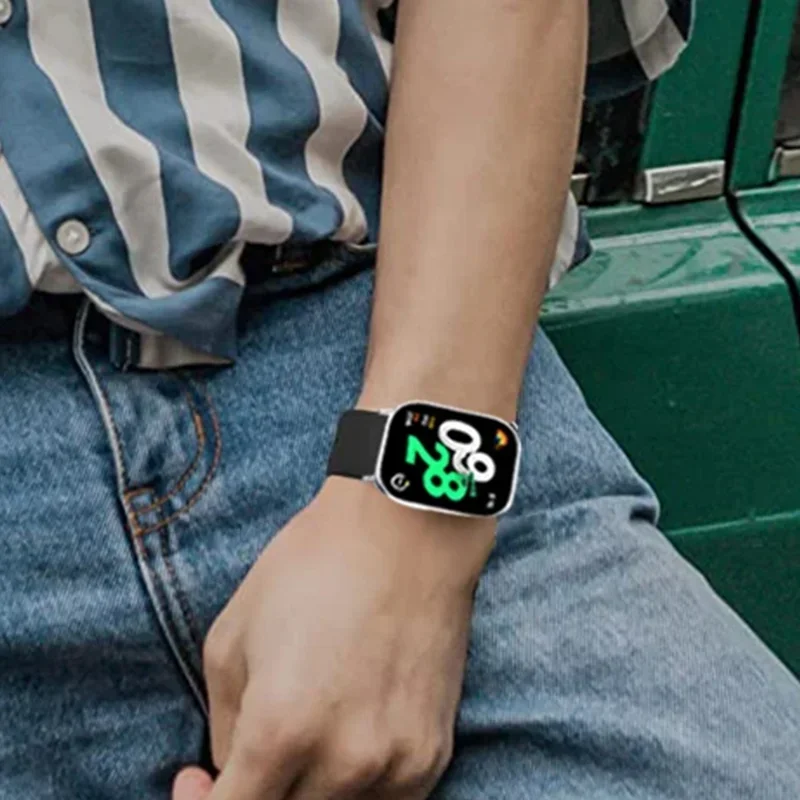 Cinturino sportivo in Silicone per Mi Band Redmi Band 4 sostituzione del braccialetto Smartwatch braccialetto braccialetto Correa Redmi Watch 4 cinturino