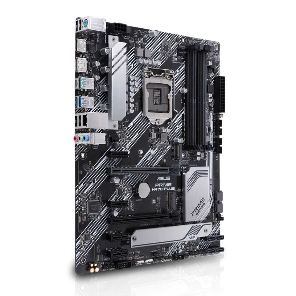 ASUS PRIME H470-PLUS LGA 1200 ATX Motherboard H470 CPU i9-10900K