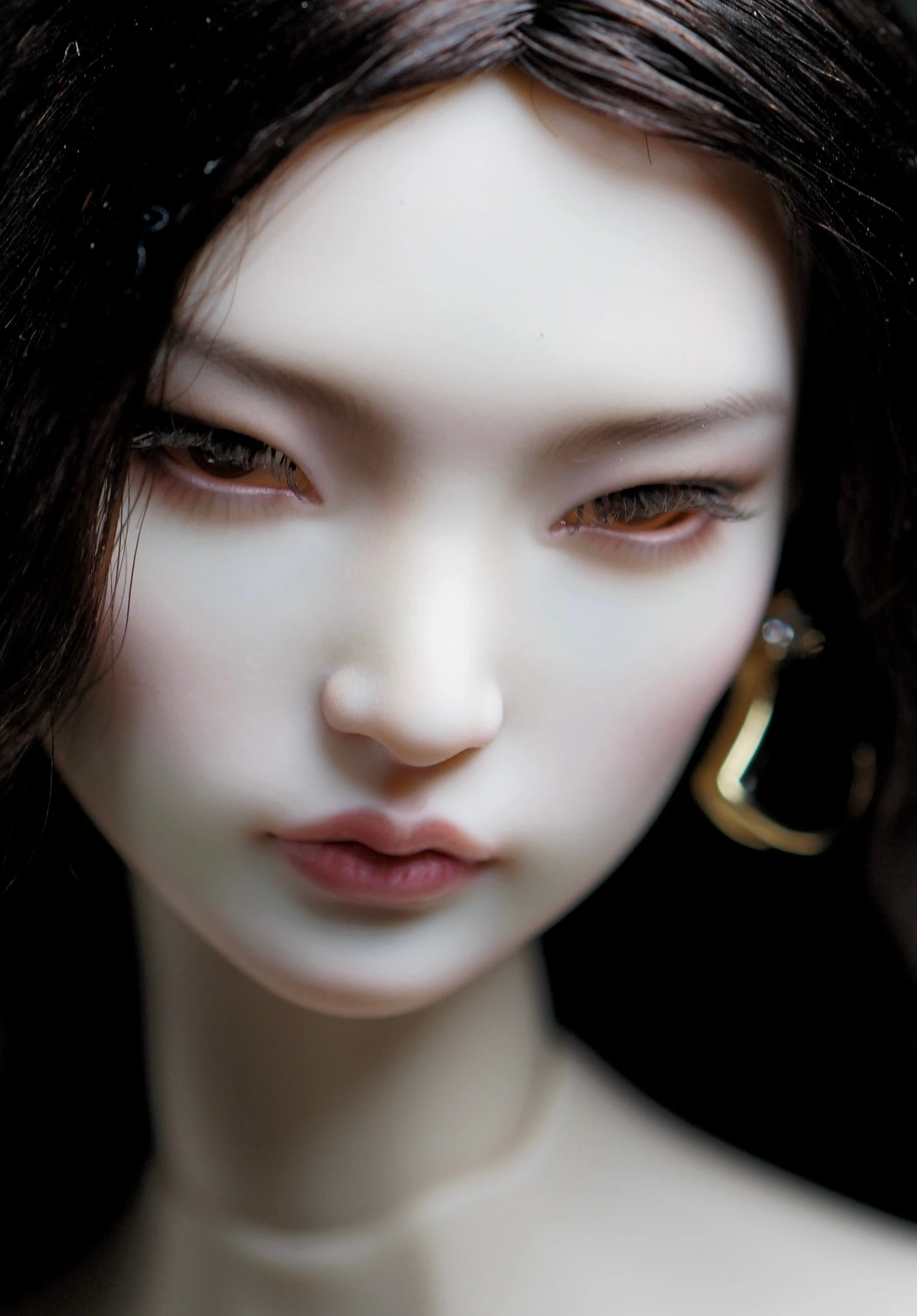 

BJD SD Doll 1/4 popovy Wong Doll A birthday present High Quality Articulated puppet Toys gift Dolly Model nude Collection