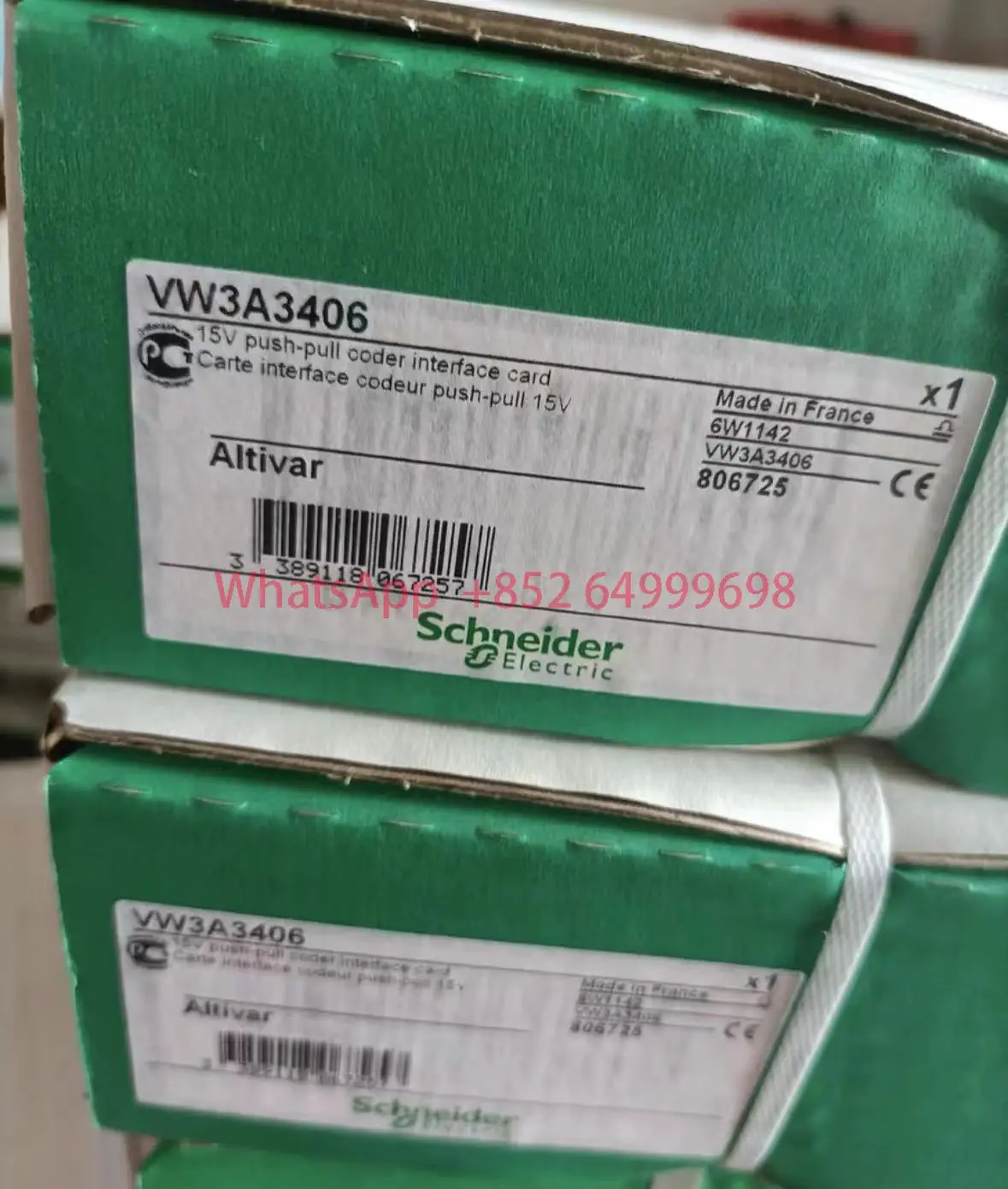 Nova placa de comunicação VW3A3406