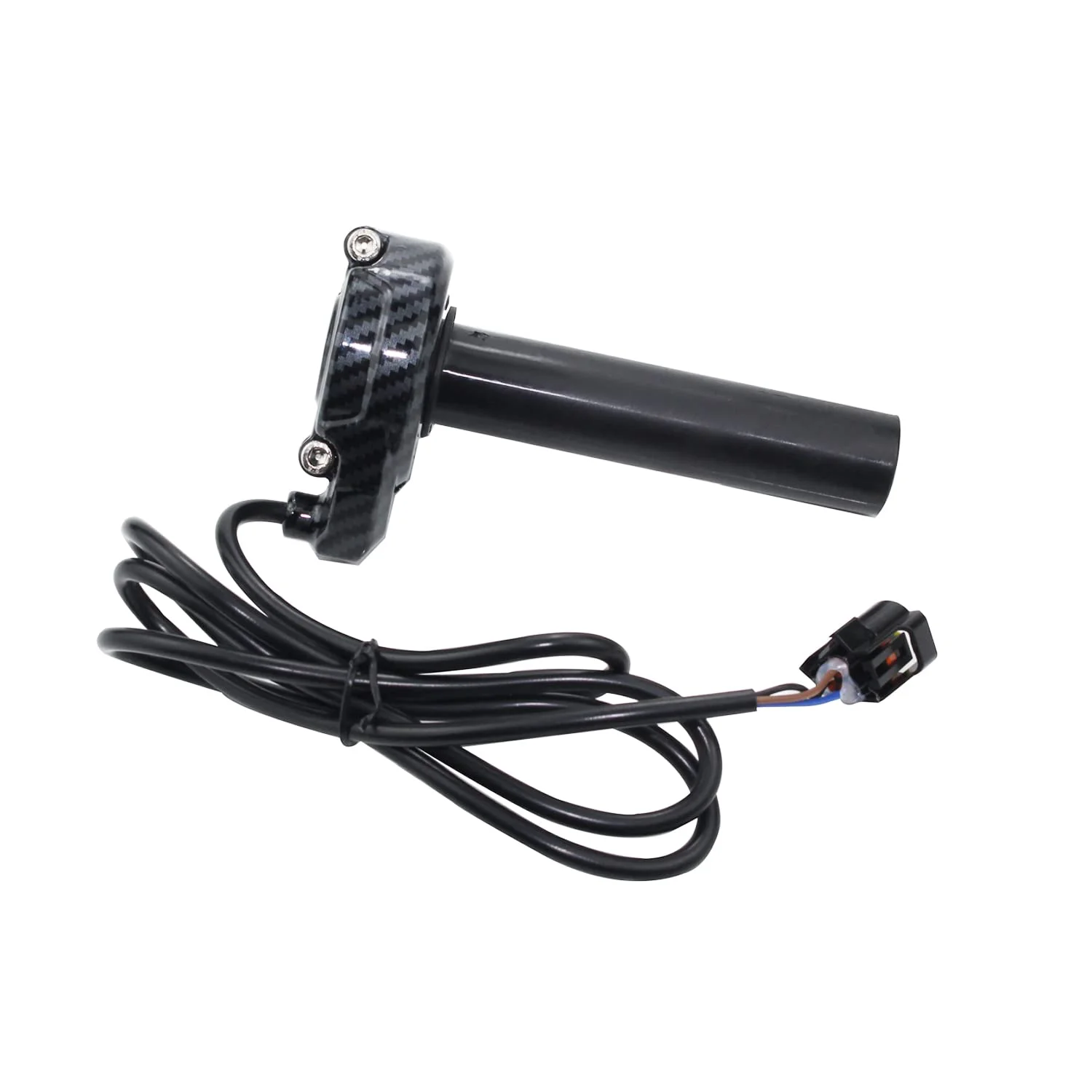Throttle handle imitation carbon fiber handle twist throttle
