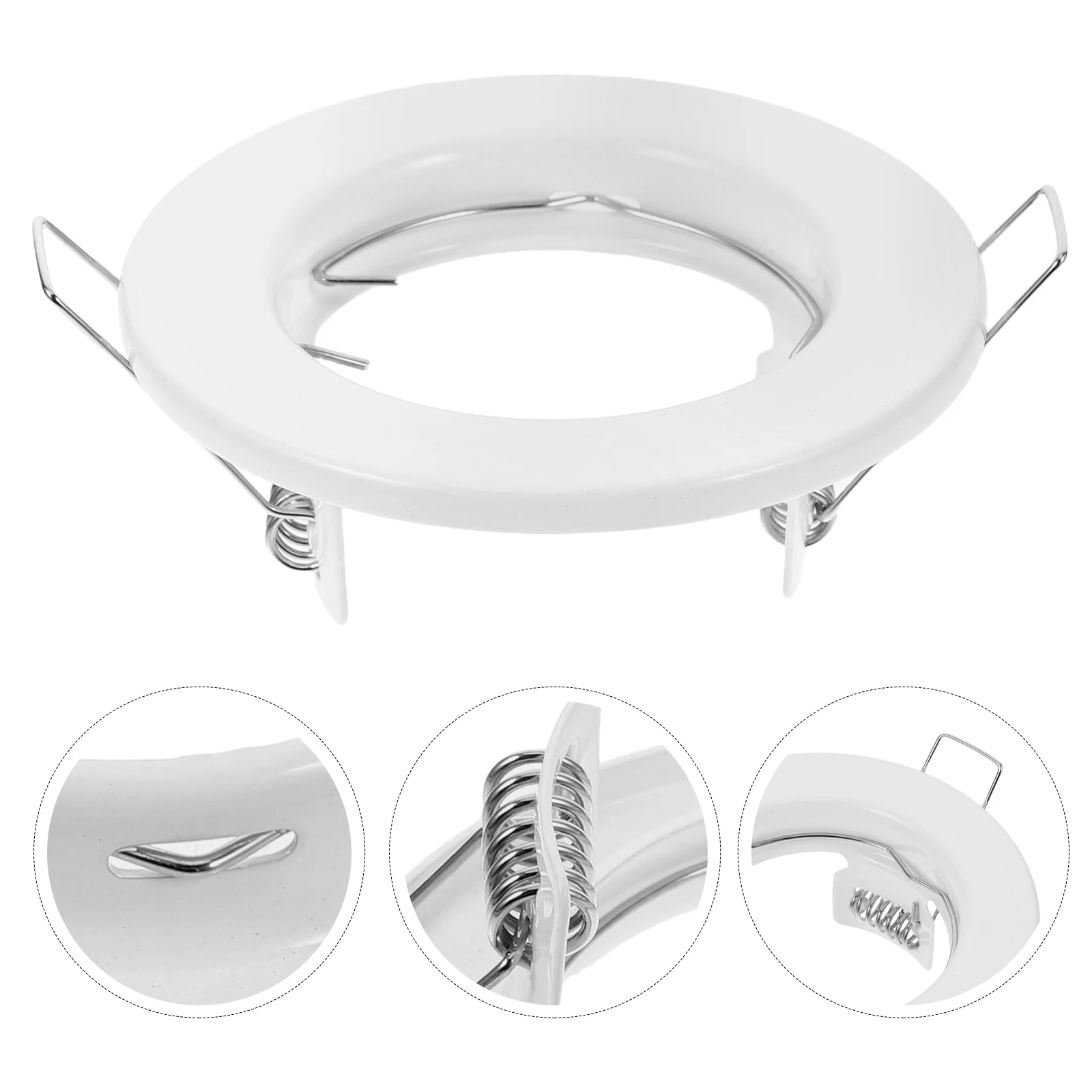 

3pcs Spotlight Fixture For Mr16 Gu10 Metal Recessed Light Frame Recessed Lighting Trim Ring Ceiling Light Fitting Lighting