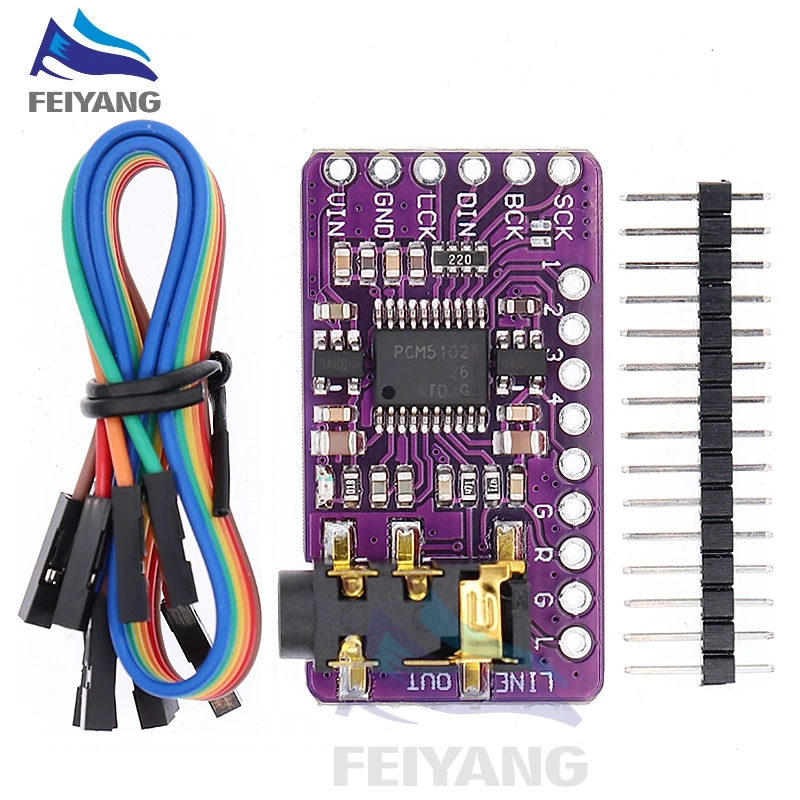 Interface I2S PCM51…